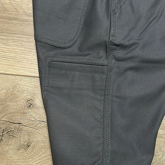 Carhartt Mid Rise‎ Regular Fit Gray Work Casual Shorts Size 8 - Picture 5 of 12